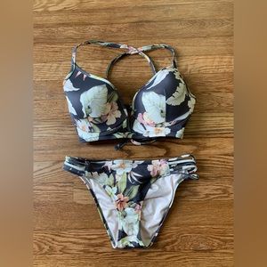 Shade and shore floral bikini